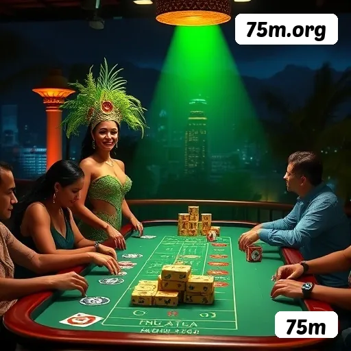 Roleta e blackjack 75m